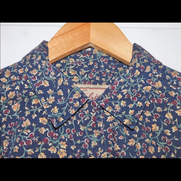 Vintage cotton needle cord shirt - Picture 5 of 7